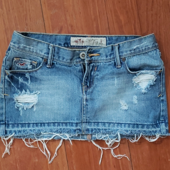 Hollister Dresses & Skirts - Hollister jean skirt